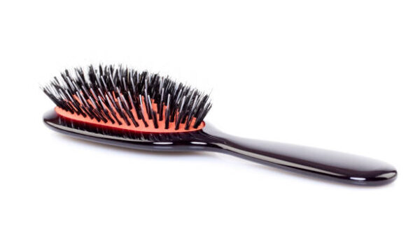 Soft comb isolated on white background