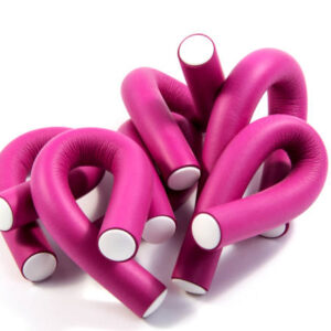Curlers set, elegance, style on a white background